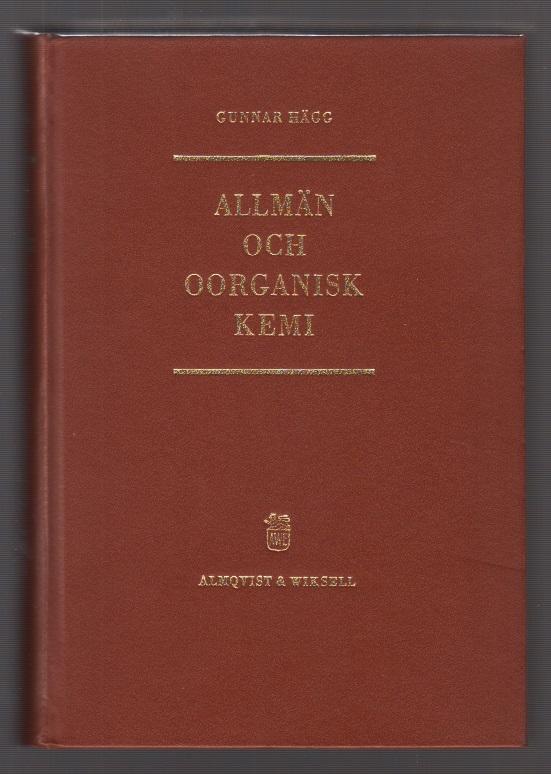 allmän och oorganisk kemi allmän och oorganisk kemi